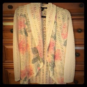 Open cardigan